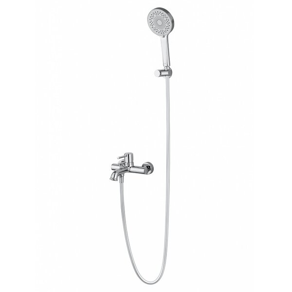 Смеситель для ванны и душа Wonzon & Woghand Tor WW-88037073-CR, с душевым гарнитуром, хром